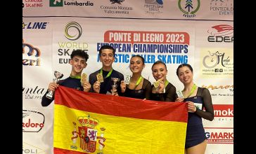 La selección española de Patinaje Artístico en Línea se cuelga tres oros y dos platas en el Campeonato de Europa